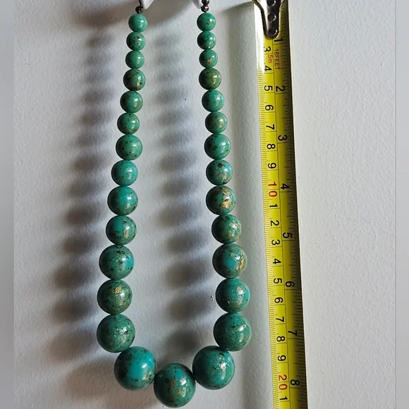 Target Teal Beaded Necklace - Picture 6 of 6